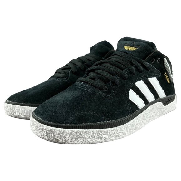 Adidas Men's Tyshawn Core Black White Skate Shoes GY6947 Sizes 9 - 13 - Picture 6 of 9
